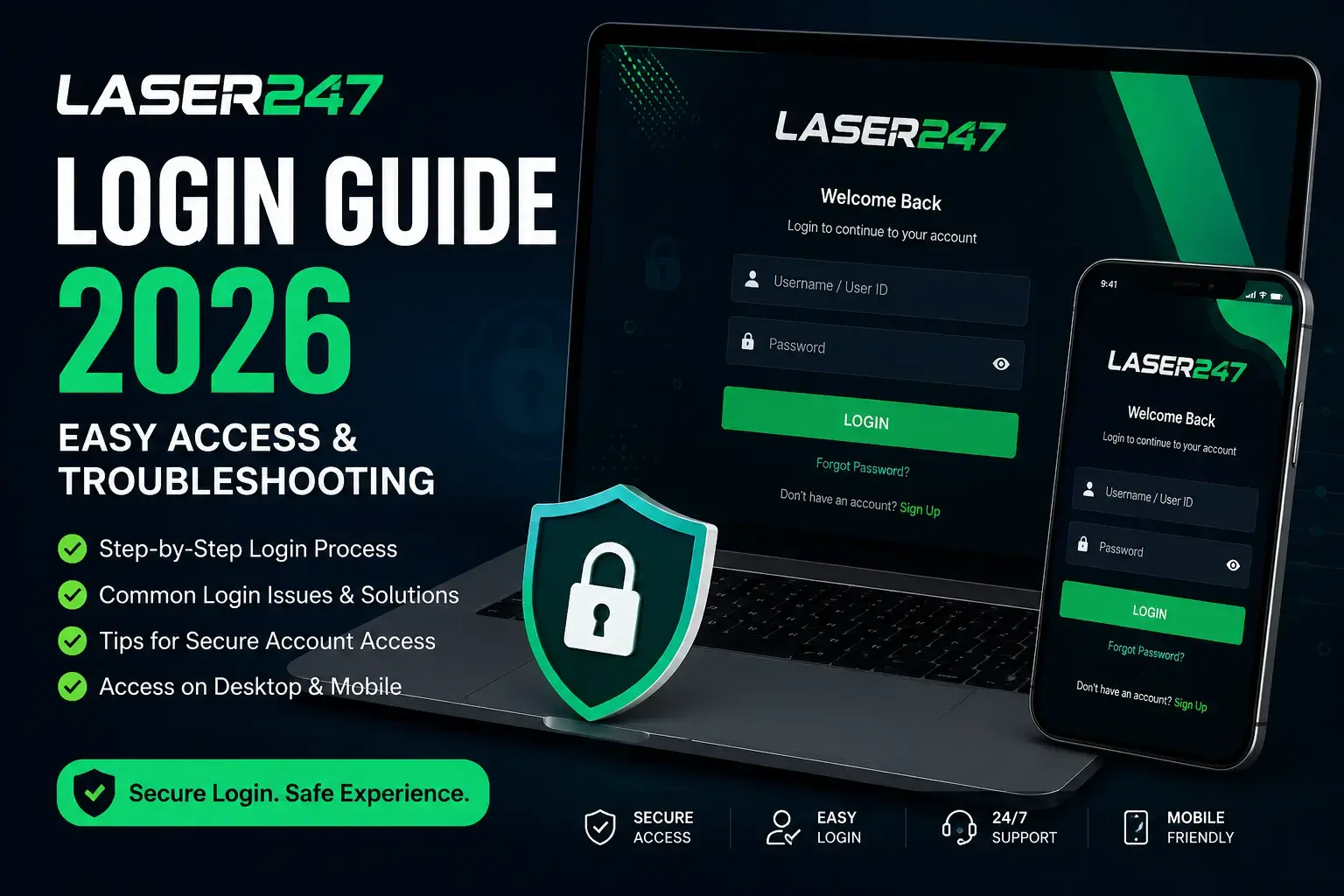 Laser247 Login Guide 2026: Easy Access & Troubleshooting
