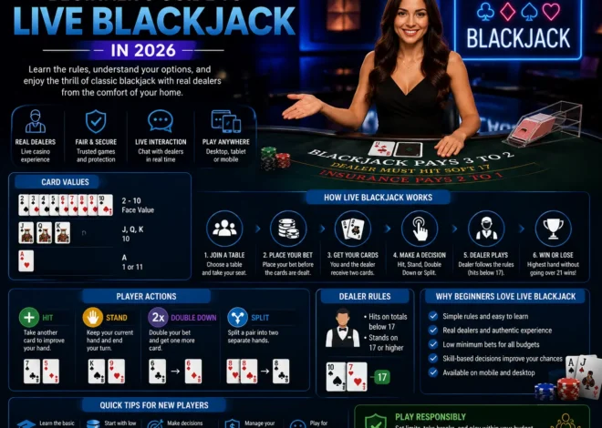 Beginner’s Guide to Live Blackjack in 2026