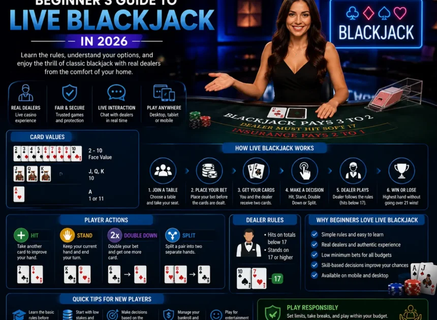 Beginner’s Guide to Live Blackjack in 2026