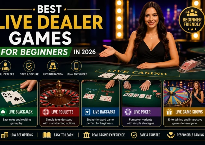 Best Live Dealer Games for Beginners in 2026
