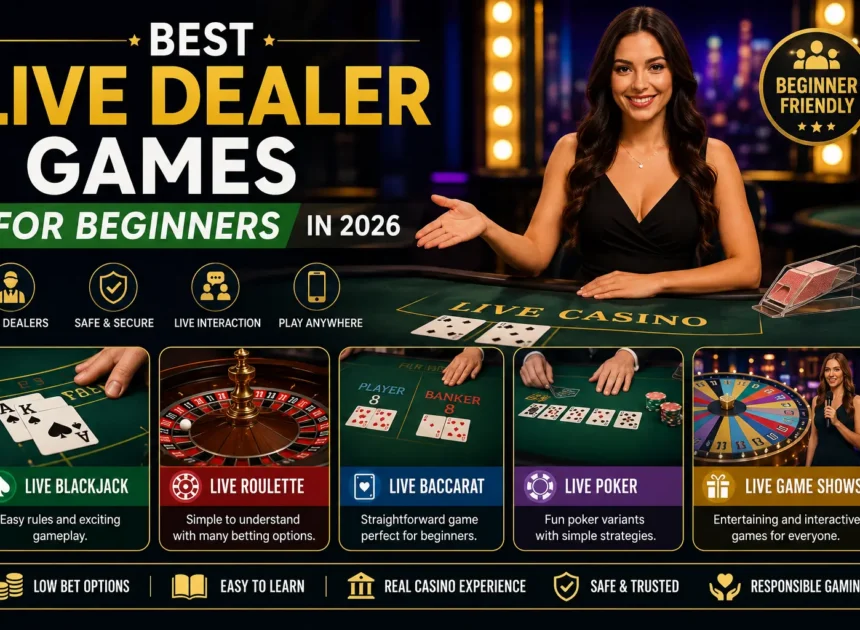 Best Live Dealer Games for Beginners in 2026